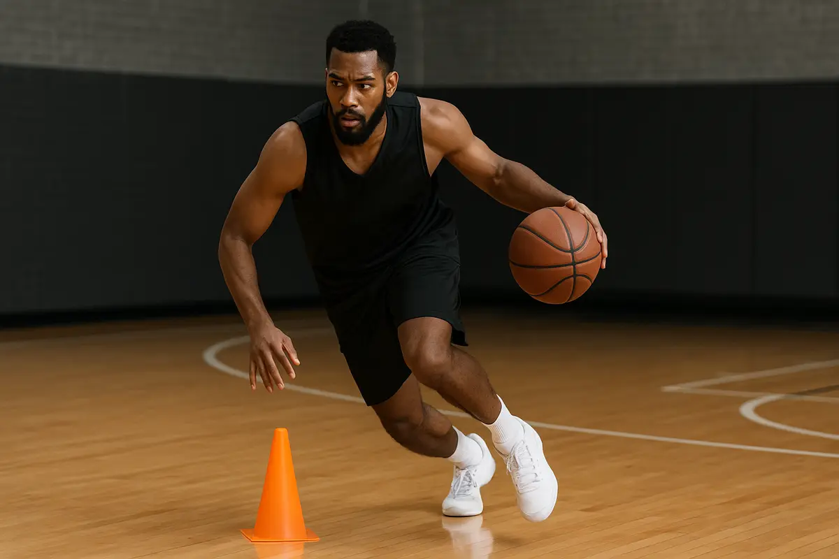 Come perfezionare il palleggio in movimento nel basket: L’esercizio usato dai professionisti