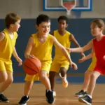 Attività minibasket: l’approccio che tiene i bambini in campo più a lungo