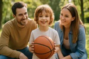 Cosa spinge a scegliere il basket da bambino: la risposta che i genitori non si aspettano
