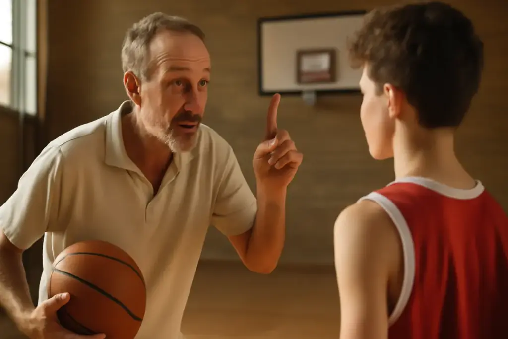 Ricordi del primo allenatore di pallacanestro: il gesto che cambia tutto