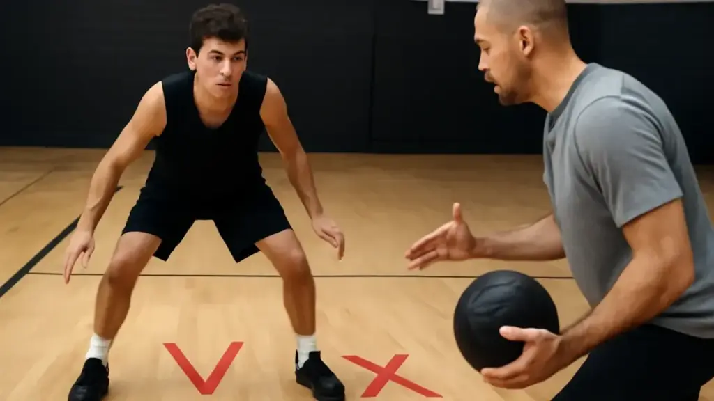 Pick and roll nel basket: come sfruttare lo spazio quando il difensore passa sotto il blocco