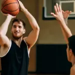 Verticalità nel basket: quando un difensore può saltare per contestare un tiro