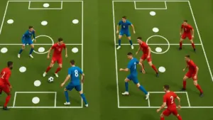 Uscita dal pressing a tutto campo: come creare linee di passaggio prima di palleggiare
