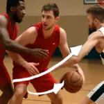 Difendere il pick and roll passando sotto il blocco: come recuperare sul portatore