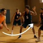 Arresto a due tempi nel basket: come controllare i passi prima di passare o tirare